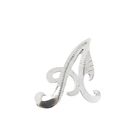Image 1 of Silver letter brooch; letter A