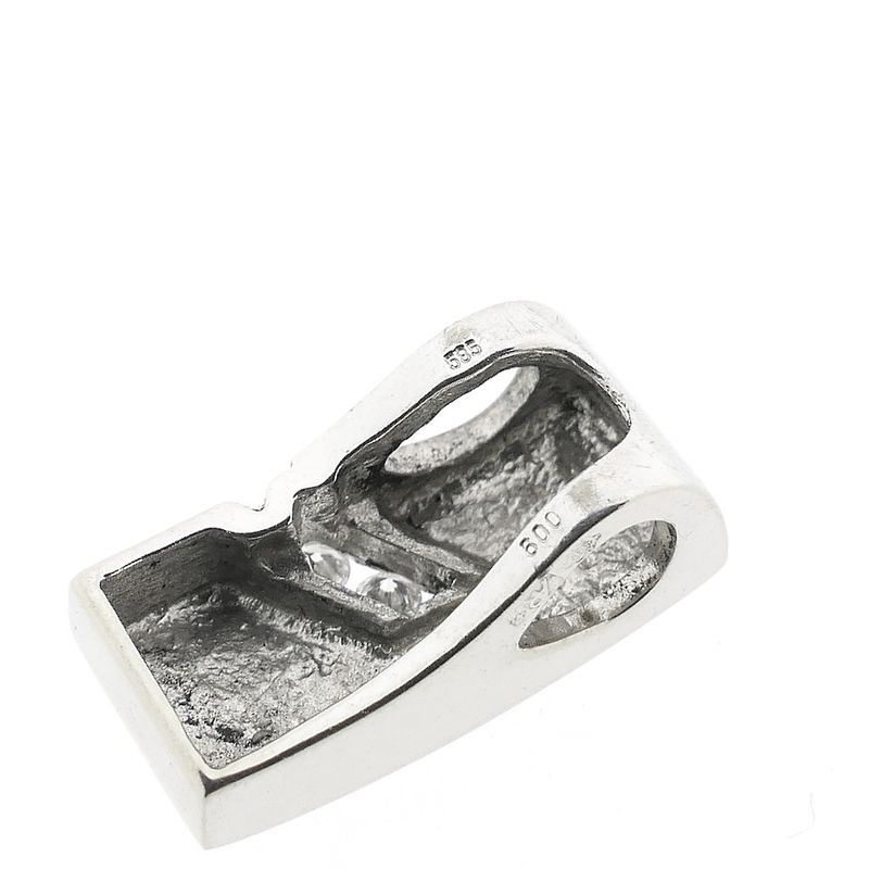 Image 6 of White gold pendant with diamond | 0.09 ct.