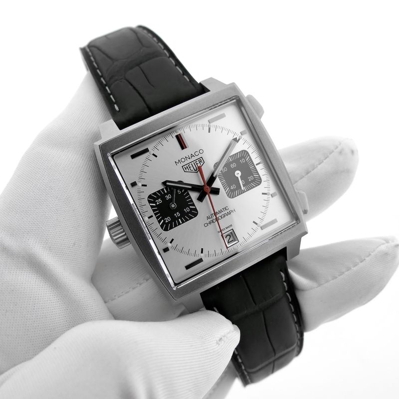 Image 5 of TAG Heuer Monaco Titan Special Edition (500 pieces); Chronograph men's watch