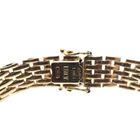 Image 4 of Gold wide link bracelet | 19 cm