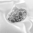 Image 8 of Silver brooch | Floral design