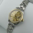 Image 22 of Rolex Datejust 26mm 69173; 18k gold/steel women's watch