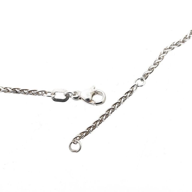 Image 4 of Silver Necklace with Fixed Pendant