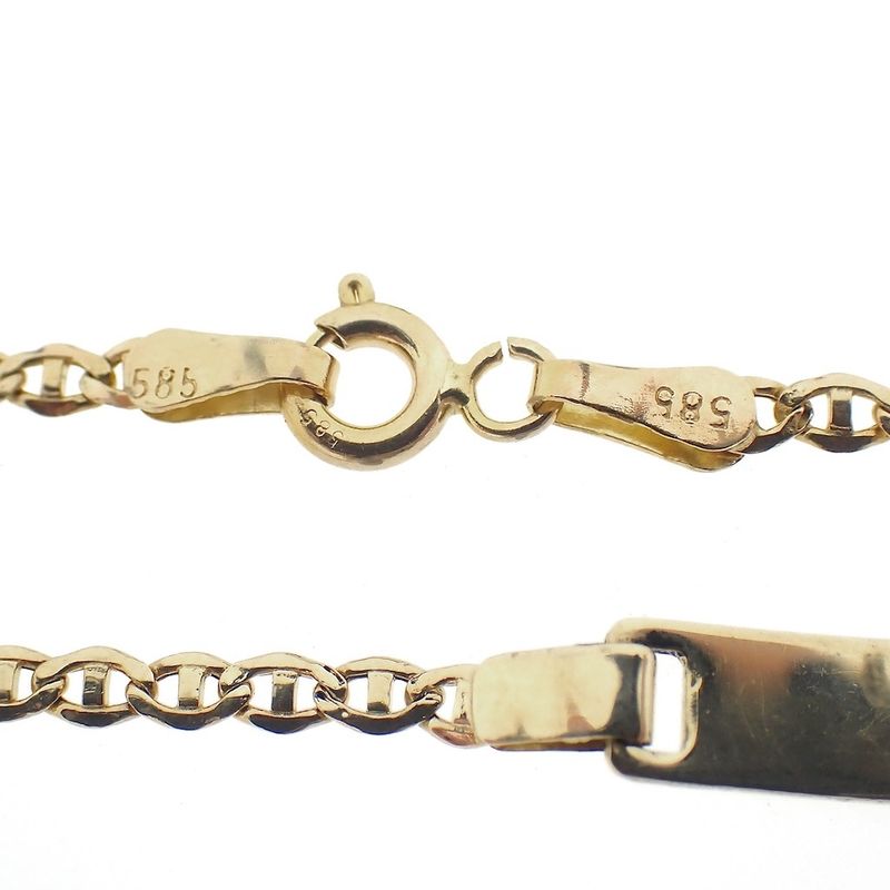 Image 4 of Gold children's bracelet with picture | 14.5 cm