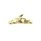 Image 4 of Gold pendant of a Formula 1 racing car