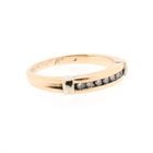 Image 4 of Two-tone gold ring with diamonds; 0.10 ct.