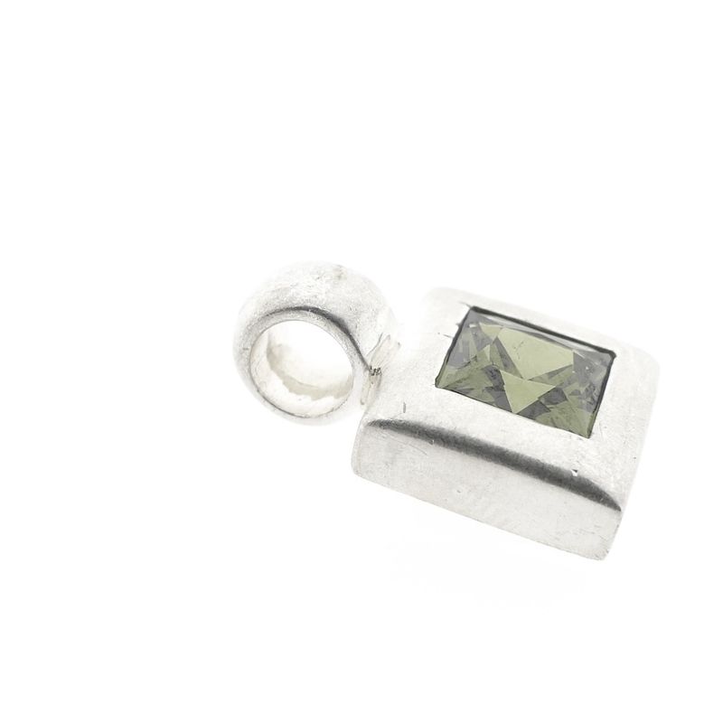 Image 3 of Silver charm; Olivine