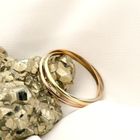 Image 6 of Tricolor Gold Trinity Ring