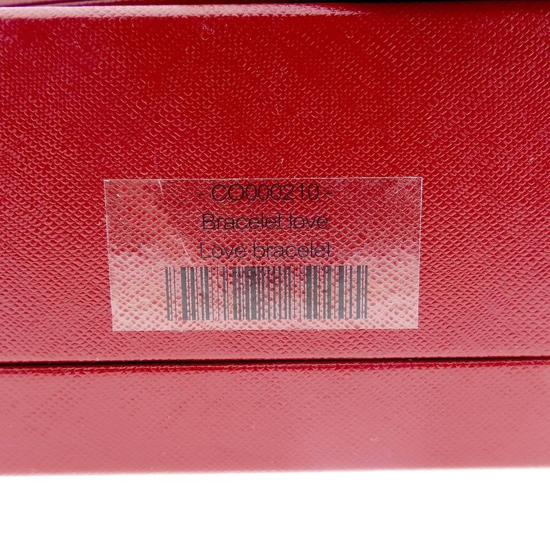 Image 14 of 18K white gold LOVE bracelet; Cartier | Ø 54.5 mm