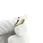 Image 9 of Two-tone gold solitaire ring with diamond