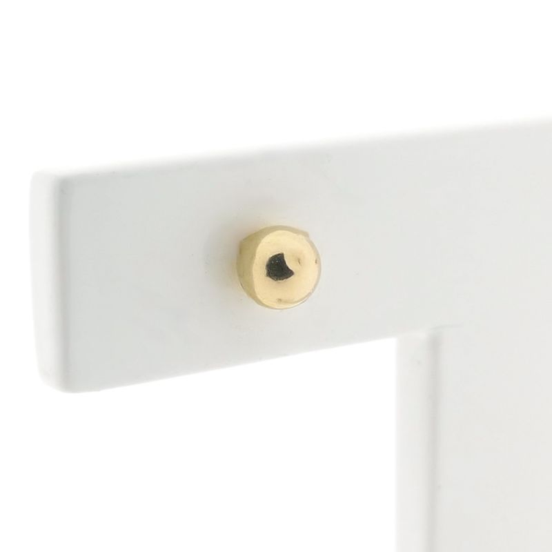 Image 4 of Gold ball stud earrings