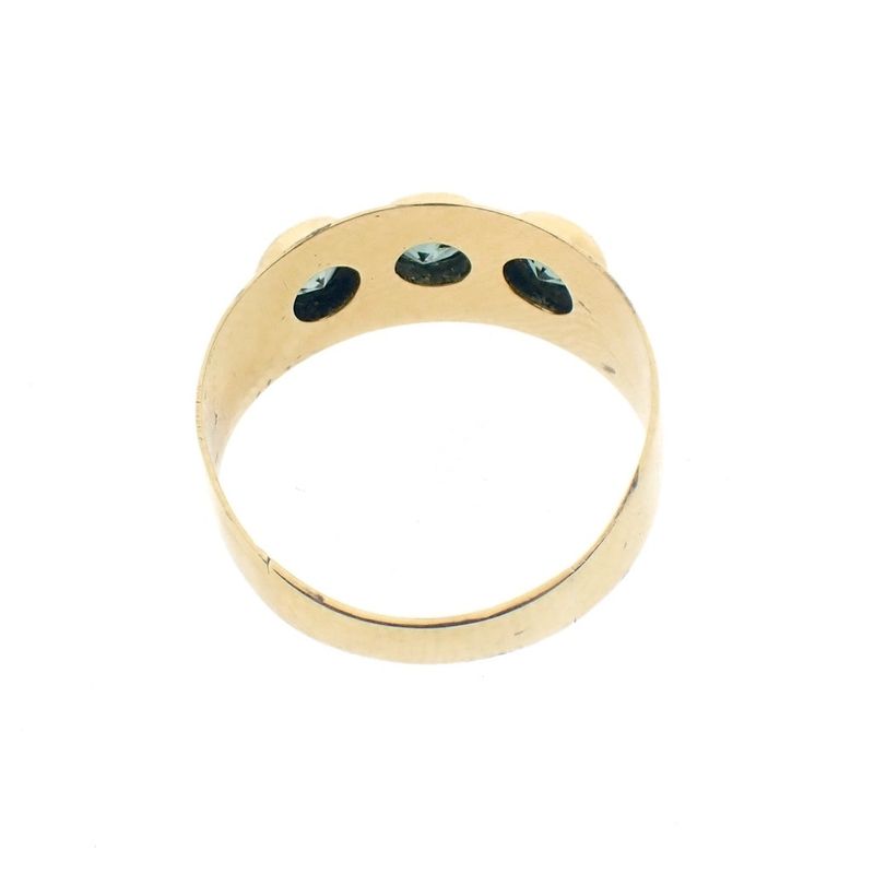 Image 9 of Gold ring with tourmaline