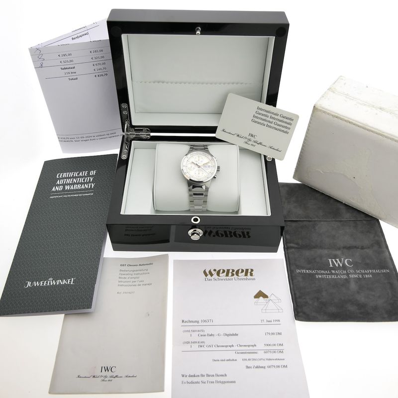 Image 19 of IWC GST Chronograph IW3707; Automatic men's watch