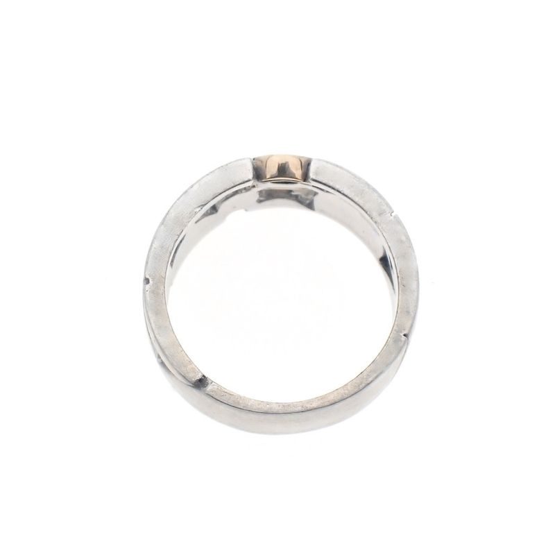 Image 10 of Silver ring with gold circle | Breuning