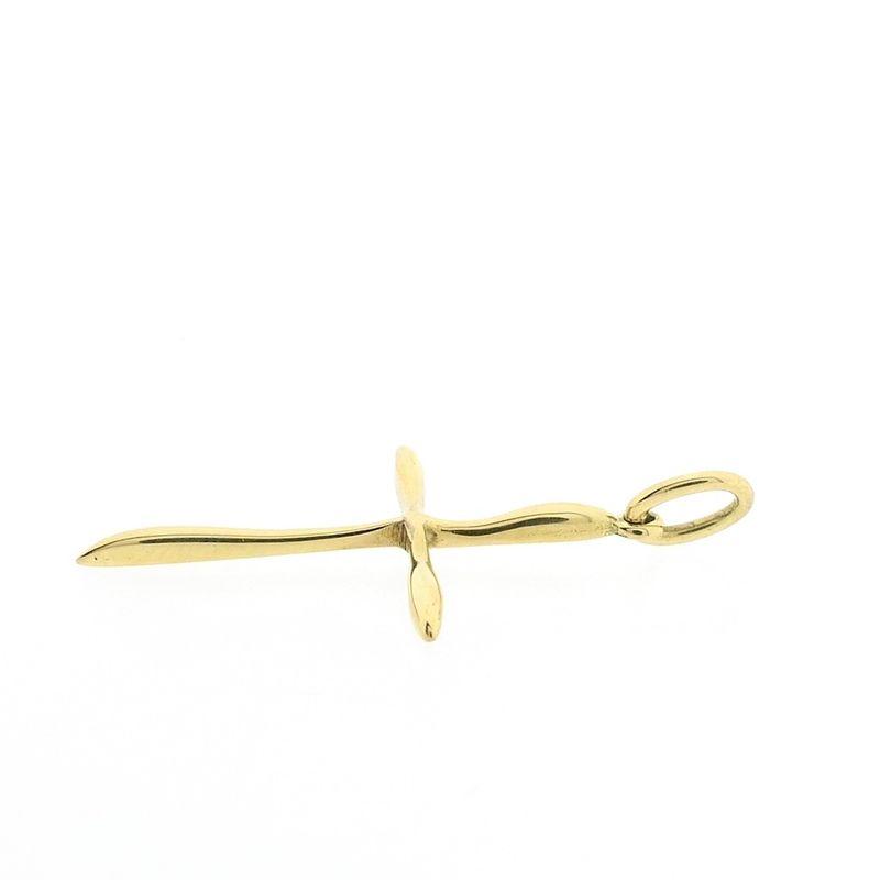 Image 7 of Gold pendant of a cross