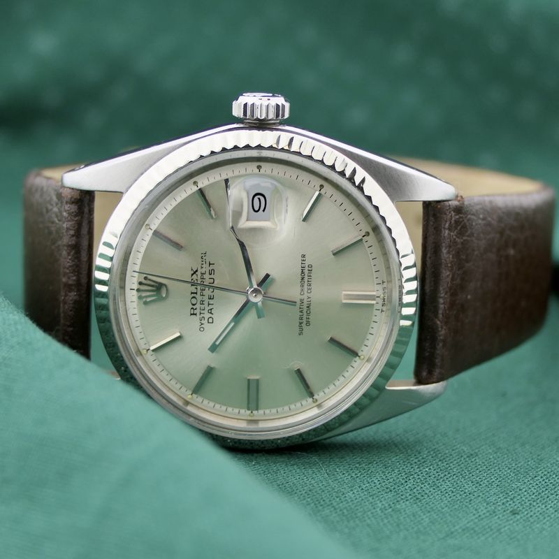 Image 12 of Rolex Datejust 1601; Vintage men's watch