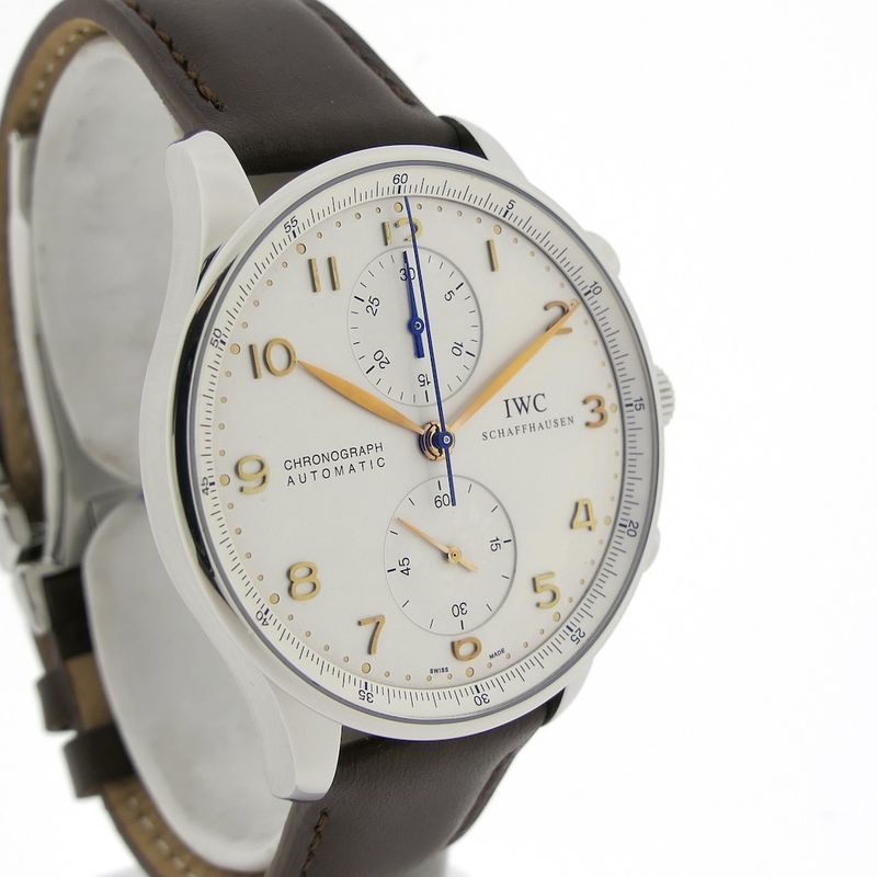 Image 4 of IWC Portuguese IW371445; Automatic chronograph men's watch