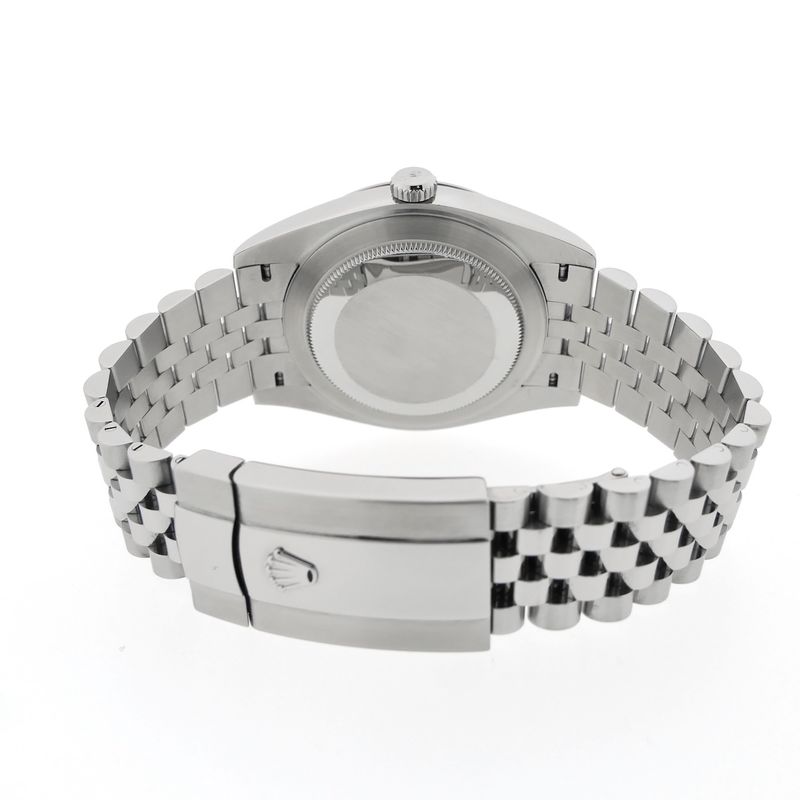 Image 14 of Rolex Datejust 41mm 'Rhodium Diamond Dial' 126334; Automatic men's watch