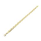 Image 7 of Gold flat Cardano link bracelet | 23 cm