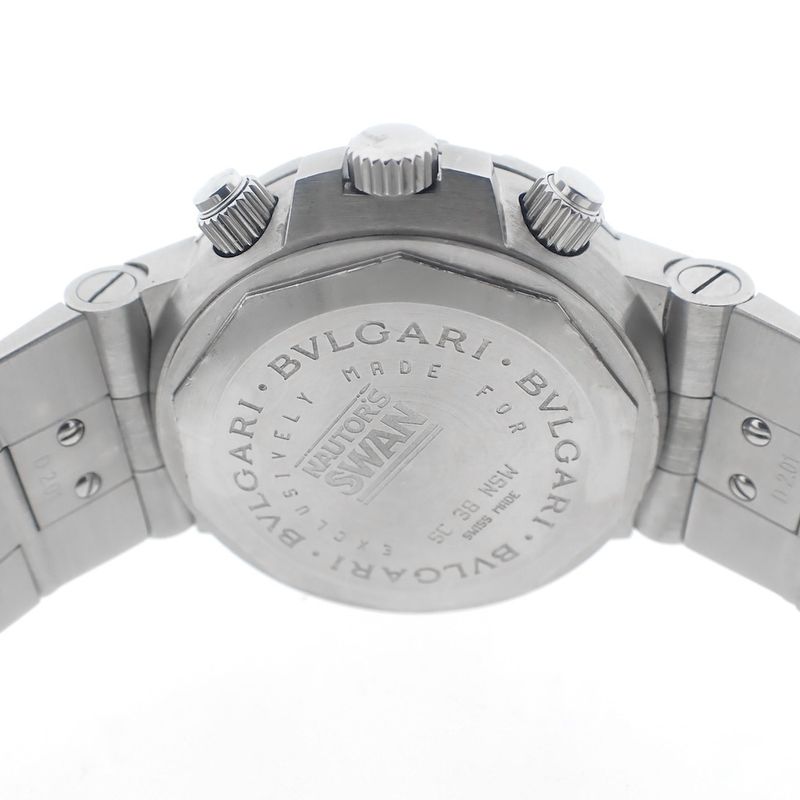 Image 11 of Bvlgari Diagono 'Nautor's Swan'; Limited Edition Chronograph Watch