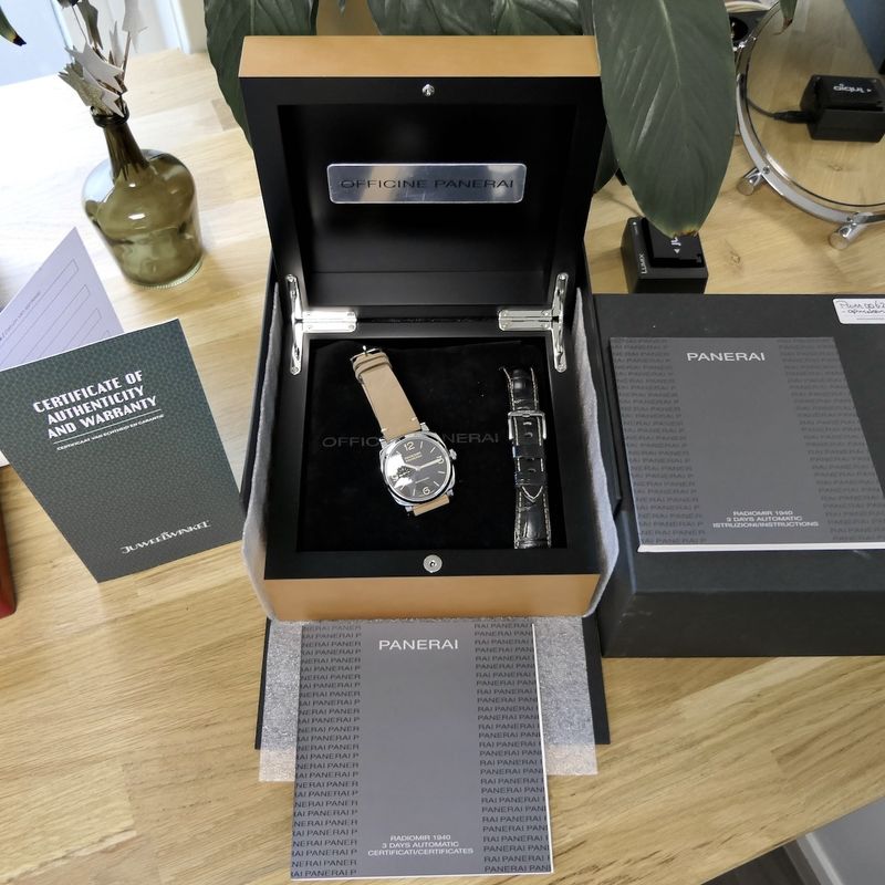 Image 4 of Radiomir Panerai 1940 3 Days PAM00620; Automatic men's watch