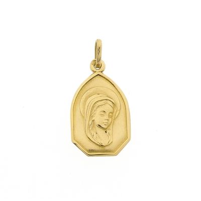 Image 1 of Golden pendant of Mary