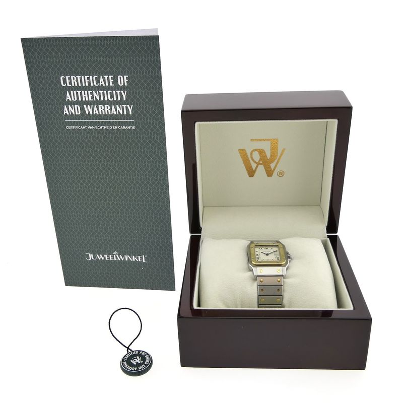 Image 4 of Cartier Santos Galbee 1172961; Automatic unisex watch