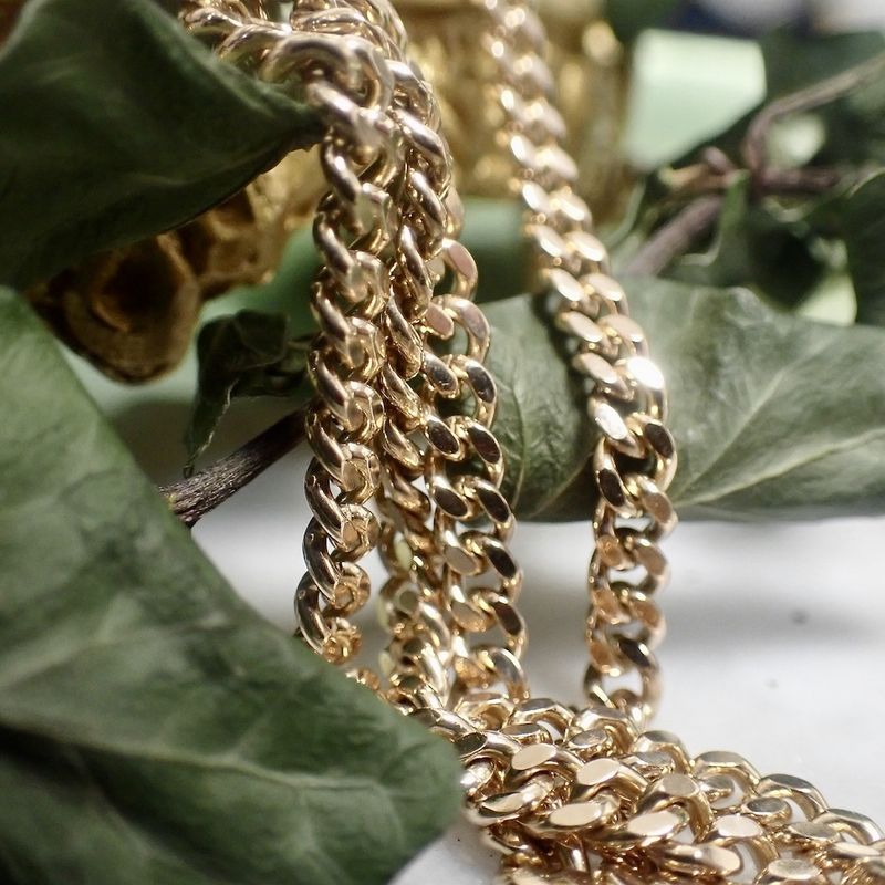Image 8 of Gold gourmet link chain