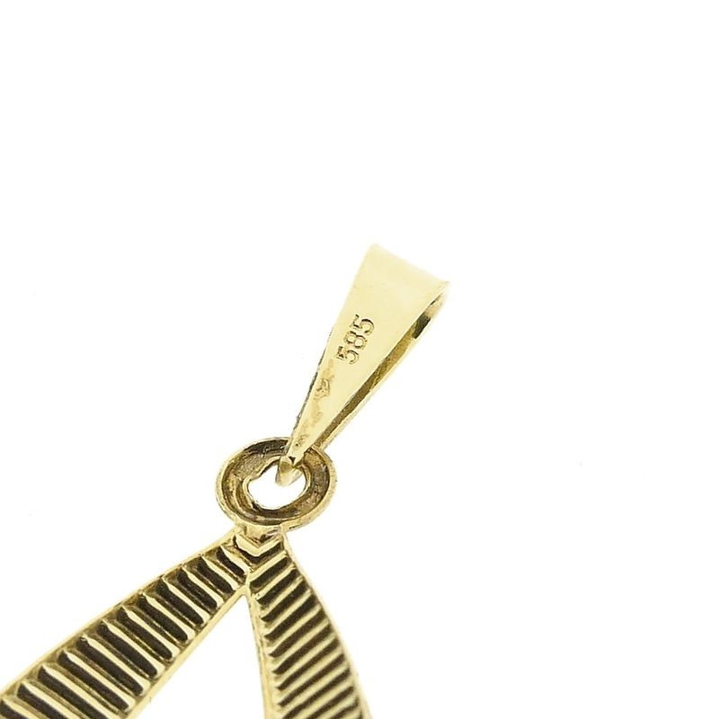 Image 6 of Gold pendant with pearl | Vintage