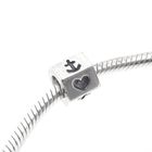 Image 2 of Pandora charm; Silver; Hope and love