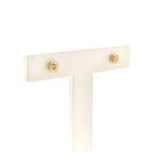 Image 3 of Two-tone gold stud earrings