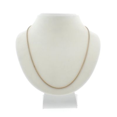 Image 1 of Gold snake link chain | 47.5 cm