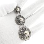 Image 10 of Antique Silver Pendant with Filigree Technique