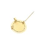 Image 4 of Gold brooch/pendant of a gold fiver; Queen Wilhelmina 1912