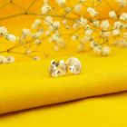 Image 2 of Gold stud earrings with zirconia