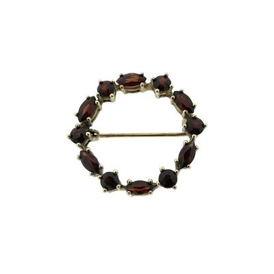 8 carat garnet brooch | Vintage Image 1 of 8 carat garnet brooch | Vintage