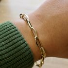 Image 10 of Gold closed forever bracelet