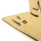 Image 7 of Gold pendant of a horse's head