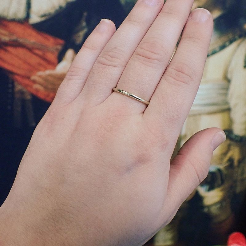 Image 4 of Gold sliding ring | Desiree