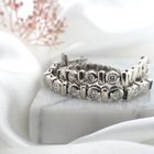 Image 3 of 18K white gold tennis bracelet with 1.23 ct. diamond | 19 cm
