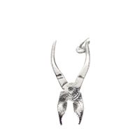 Silver charm; Pliers