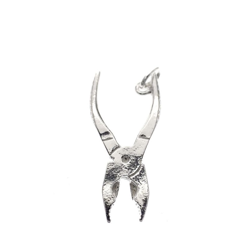 Image 1 of Silver charm; Pliers