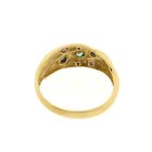 Image 6 of Gold ring with a mix of gemstones | diamond 0.01 ct.