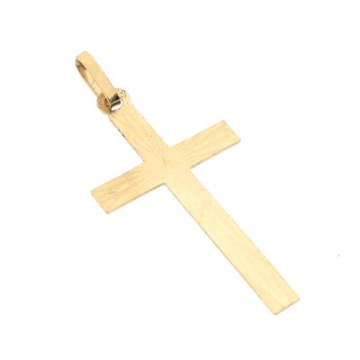 Image 2 of Gold pendant of a cross