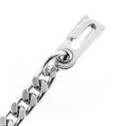 Image 12 of Silver gourmet link necklace | 47 cm