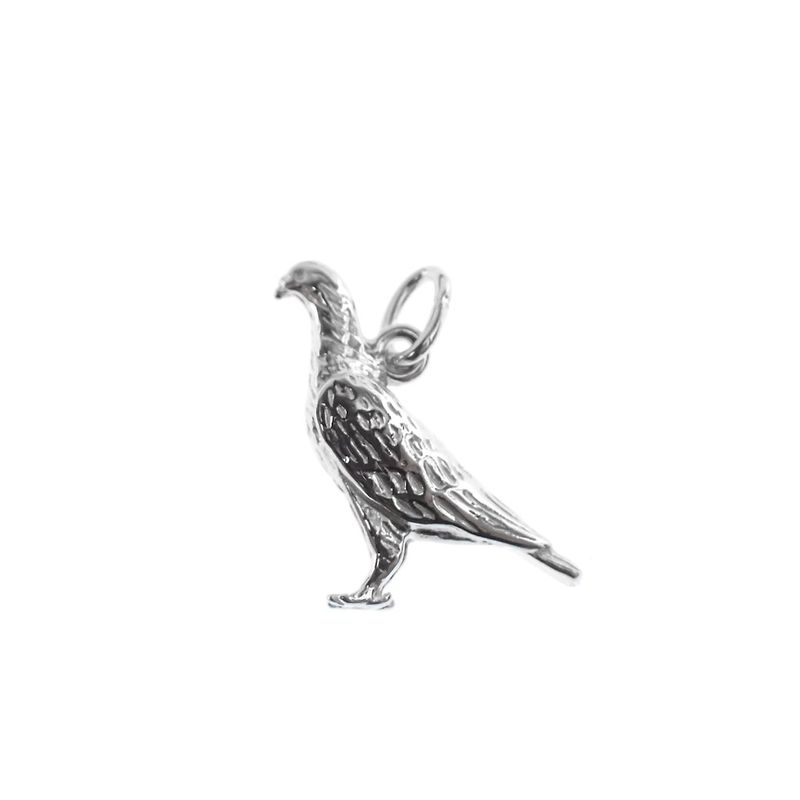 Image 1 of Silver charm; Bird