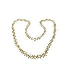 Image 3 of Gold gallery wire necklace | 45 cm