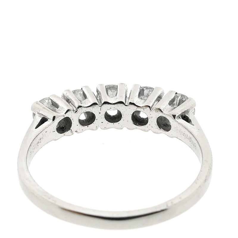 Image 7 of White gold ring with diamond | 0.75 ct.