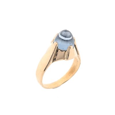 Image 1 of Gold ring with topaz