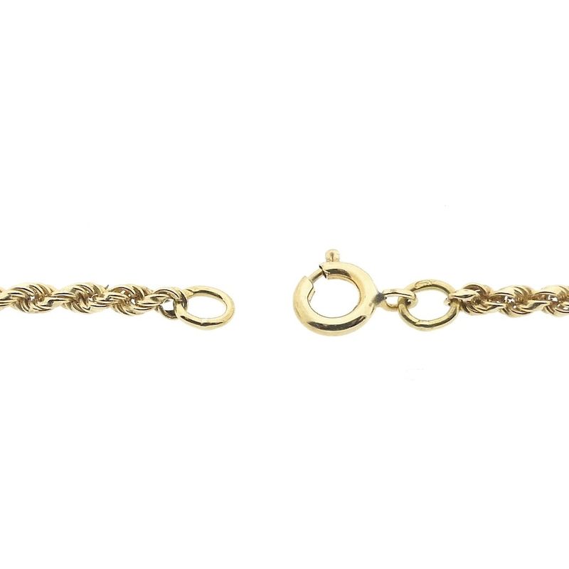 Image 3 of Gold twisted link chain